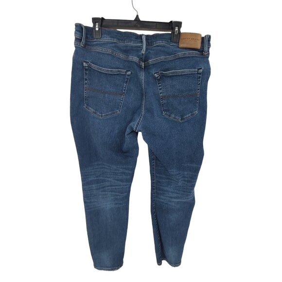 Lucky Brand Men's  Deim Jeans Blue Size 38x32 Straight Leg, Classic - Picture 6 of 10